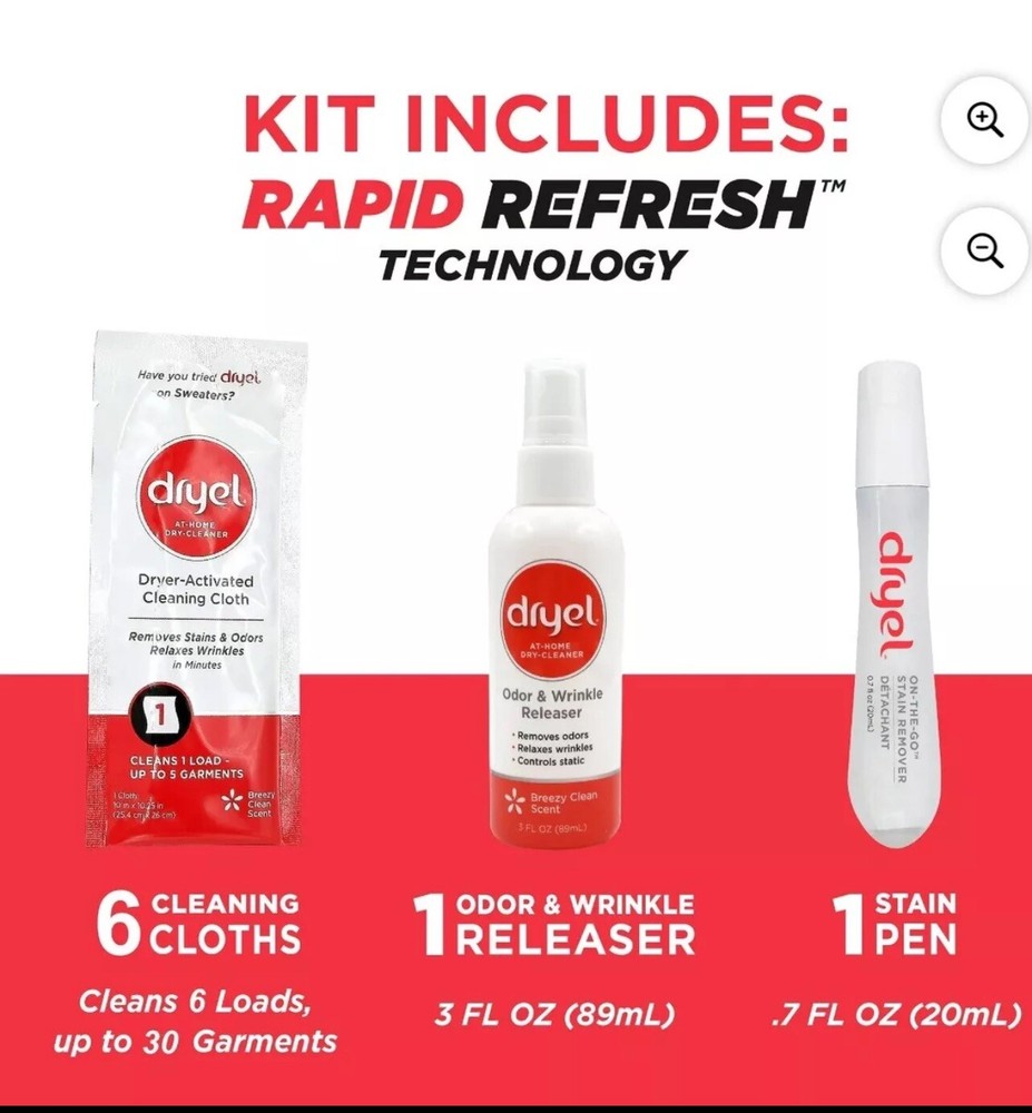 Dryel At-Home Dry Cleaner Starter Kit - 5 Loads