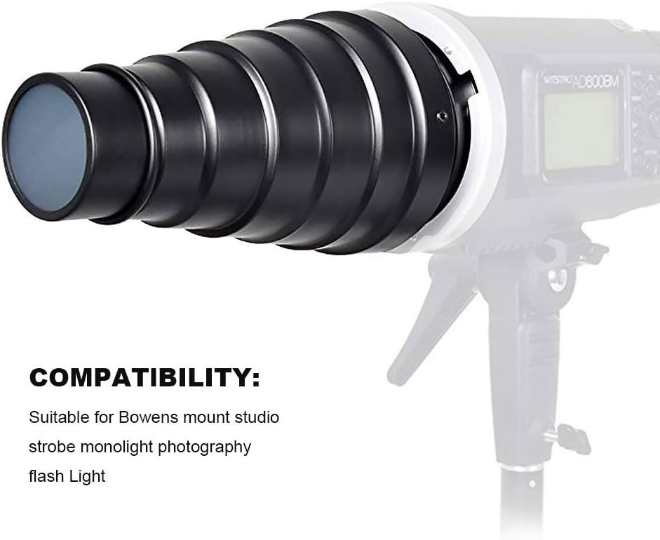 Studio Snoot Kit with Honeycomb Grid Filters