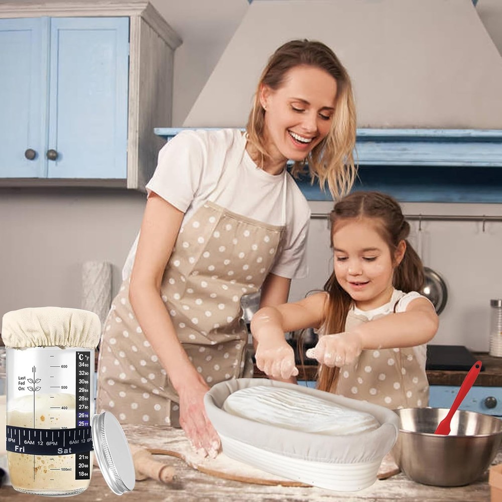 Sourdough Starter Kit Sourdough Bread Baking Supplies Include 24OZ
