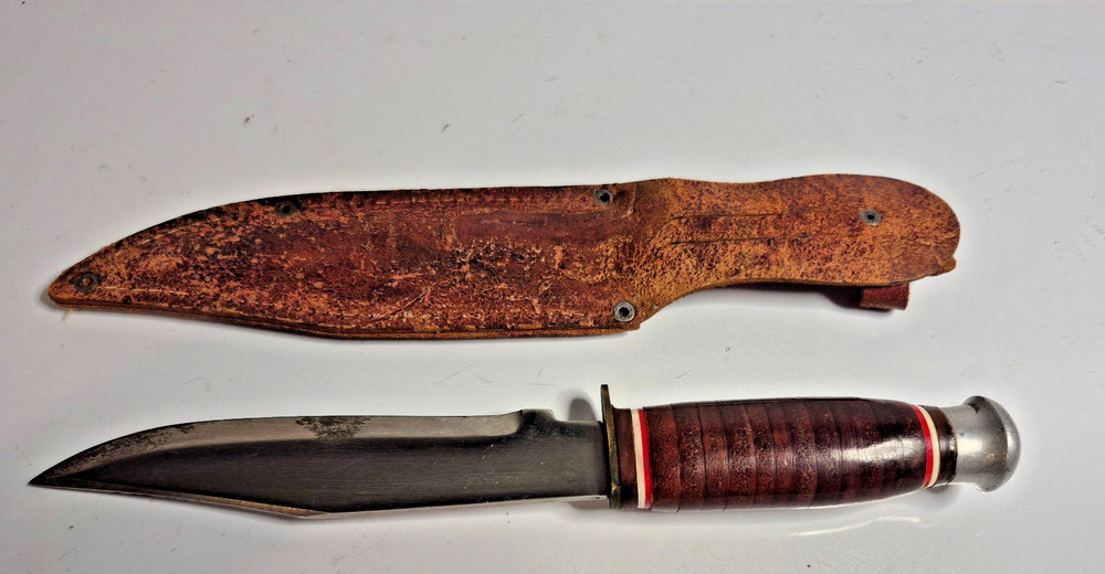 ORIGINAL BOWIE KNIFE/ SHEATH CASE JAPAN