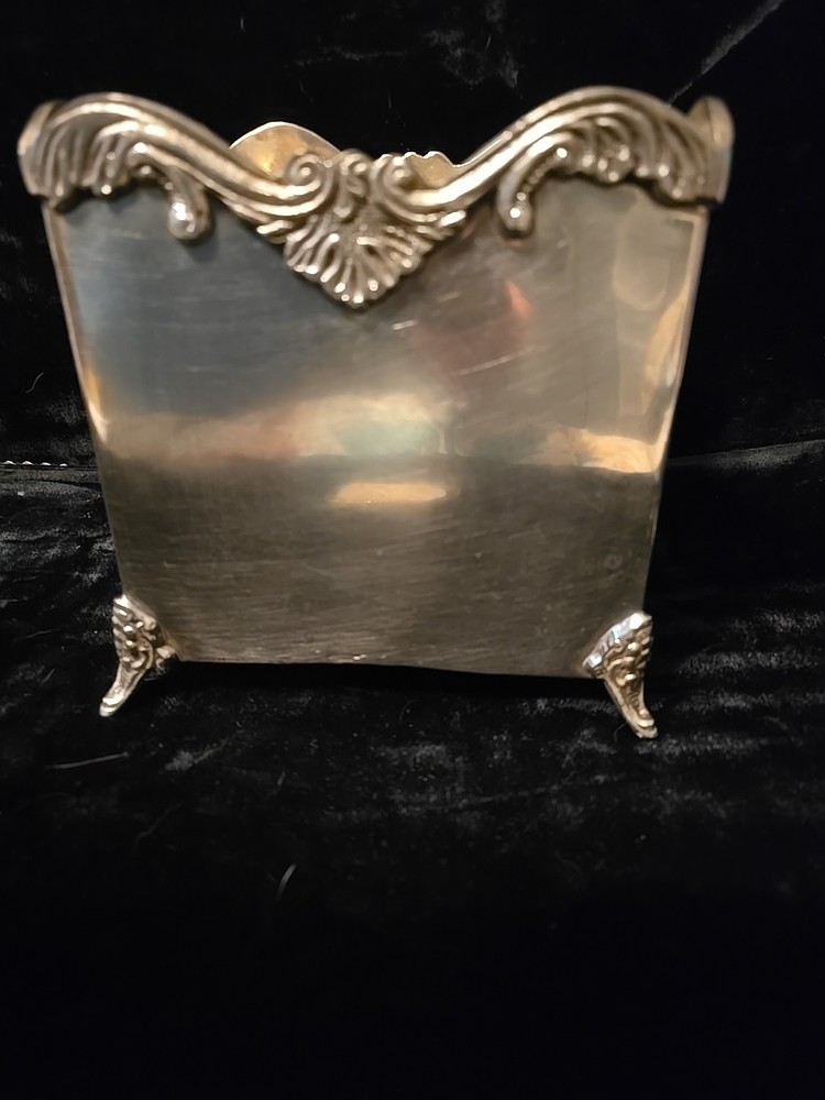 Silver Plated Planter