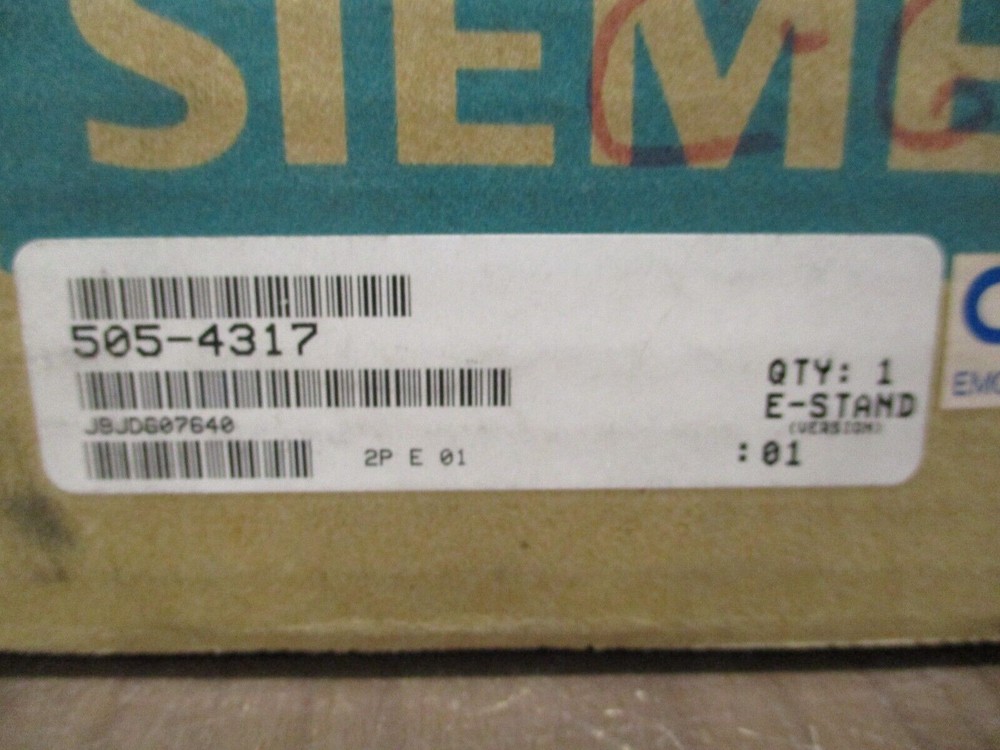 Siemens Isolated / Interrupt Input Module 505-4317 24VDC New Surplus