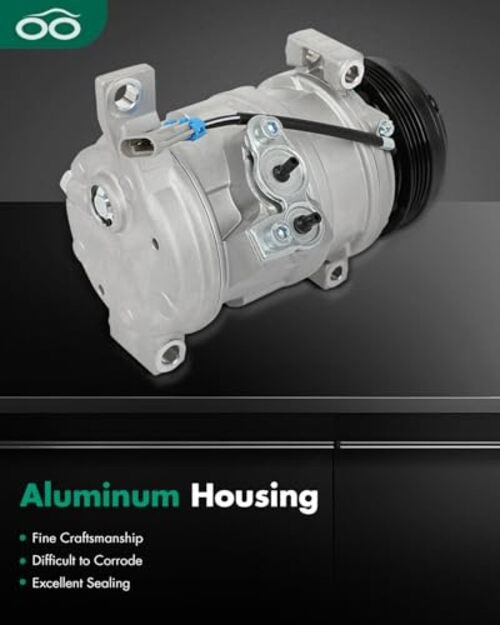 AC Compressor for Cadillac Escalade 6.2L 2010-2014, Fast Cooling Air