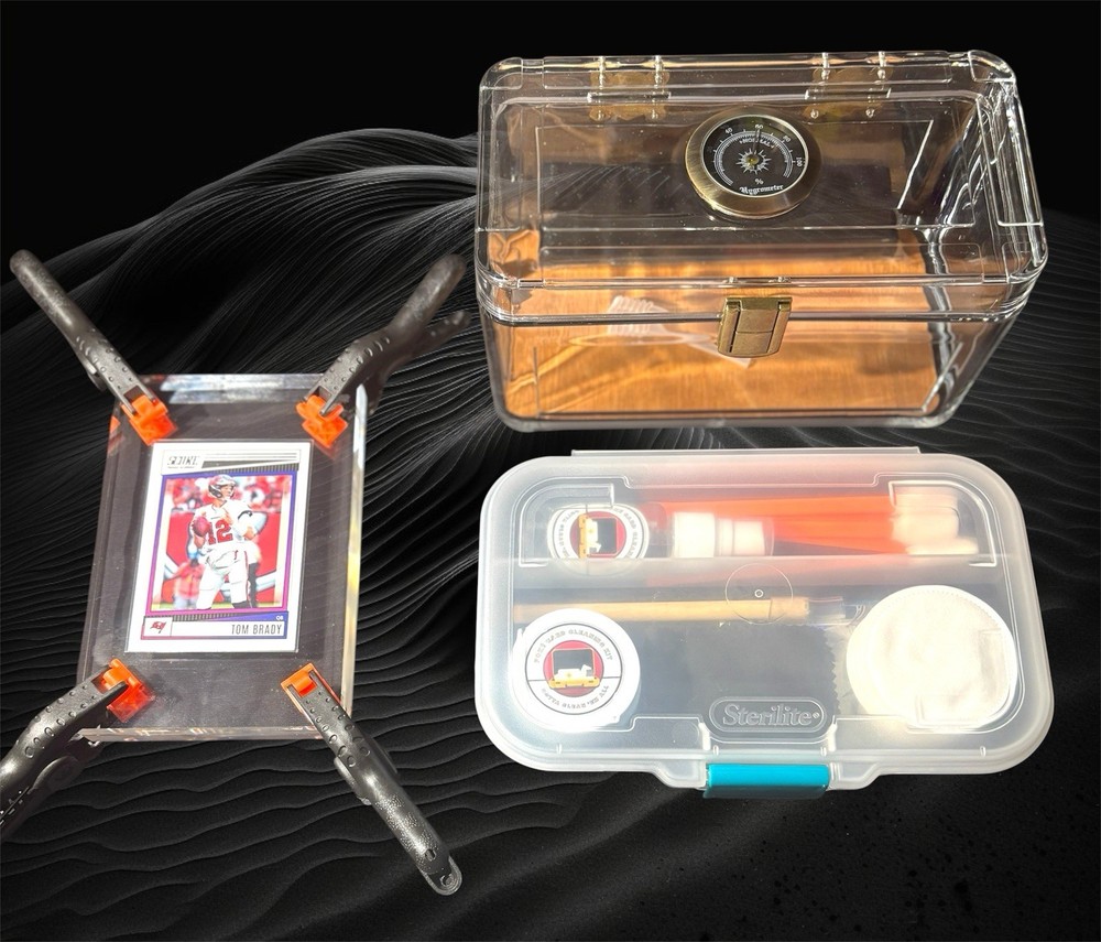 Pokemon Card Restoration Kit - Polish, Clean, Fix Corners, Oxidation Grading PSA