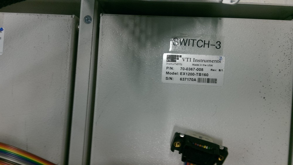 VTI Instruments EX1200-TB160 70-0367-008 Switch Matrix