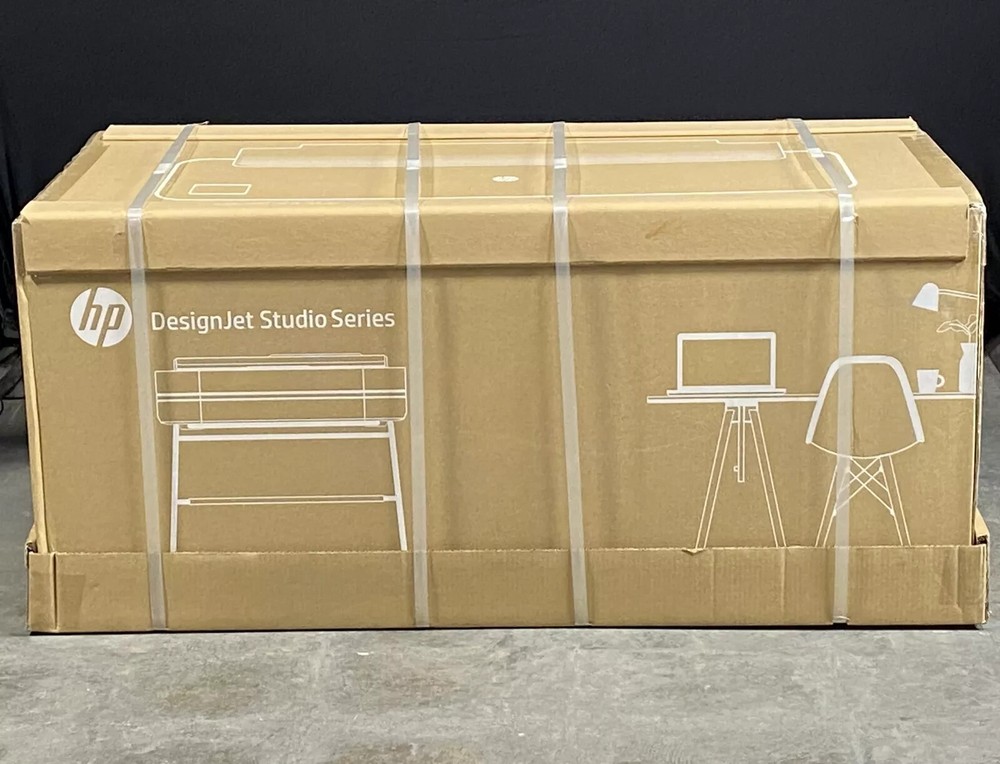 HP DesignJet Studio 24" Plotter CAD GIS BLUEPRINTS MAP Printer L@@K SAVE NOW!!