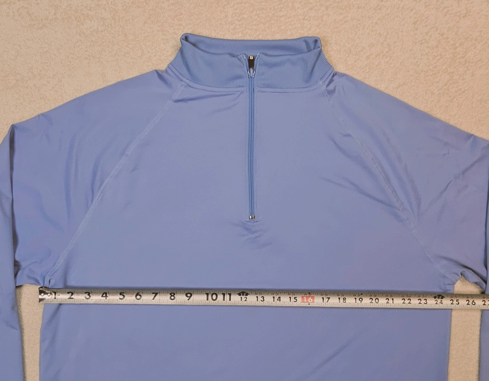 FootJoy 1/4 Zip Pullover Stretch Golf Jacket - Blue - Mens XL