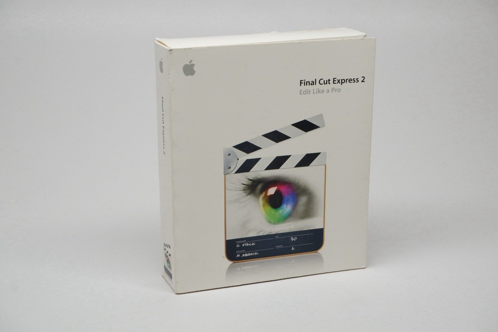 Apple Final Cut Express 2 Software And Manuals