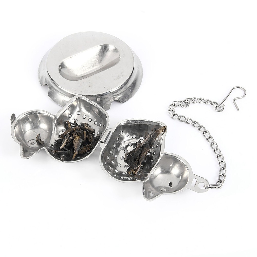 Stainless Steel Loose Tea Leaf Infuser Ball Strainer Filter Diffuser Herbal Duck