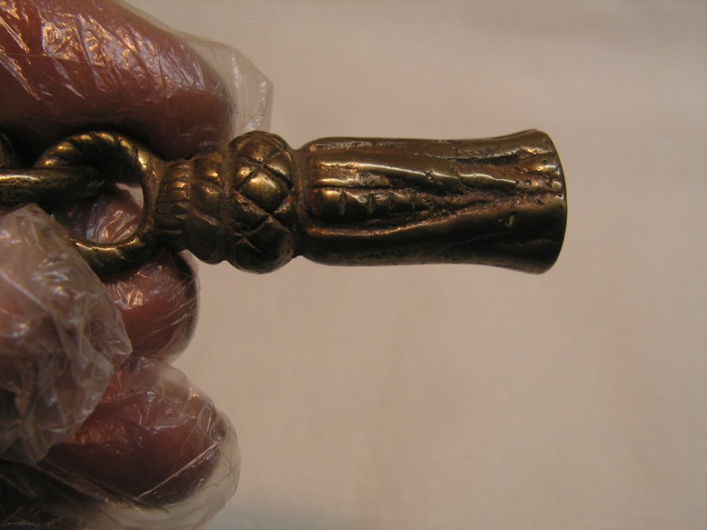 Vintage Part for Chandlier or Ceiling Light SOLID BRASS 2 3/4" FINAL With Nipple