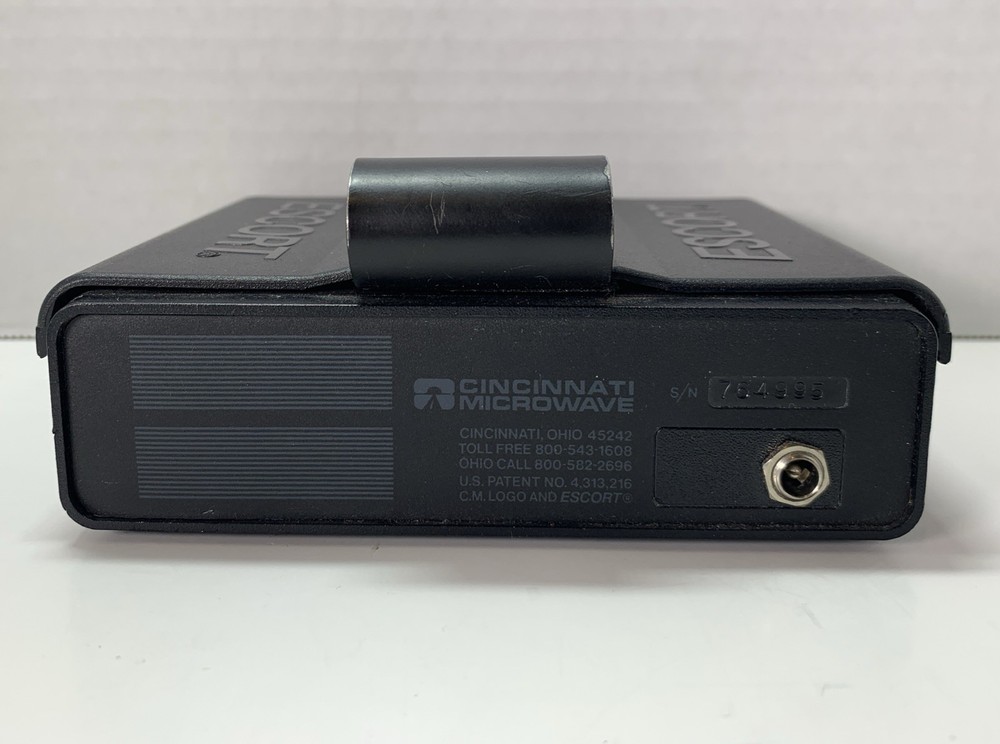 Vintage ESCORT Cincinnati Microwave Radar Detector (Untested)
