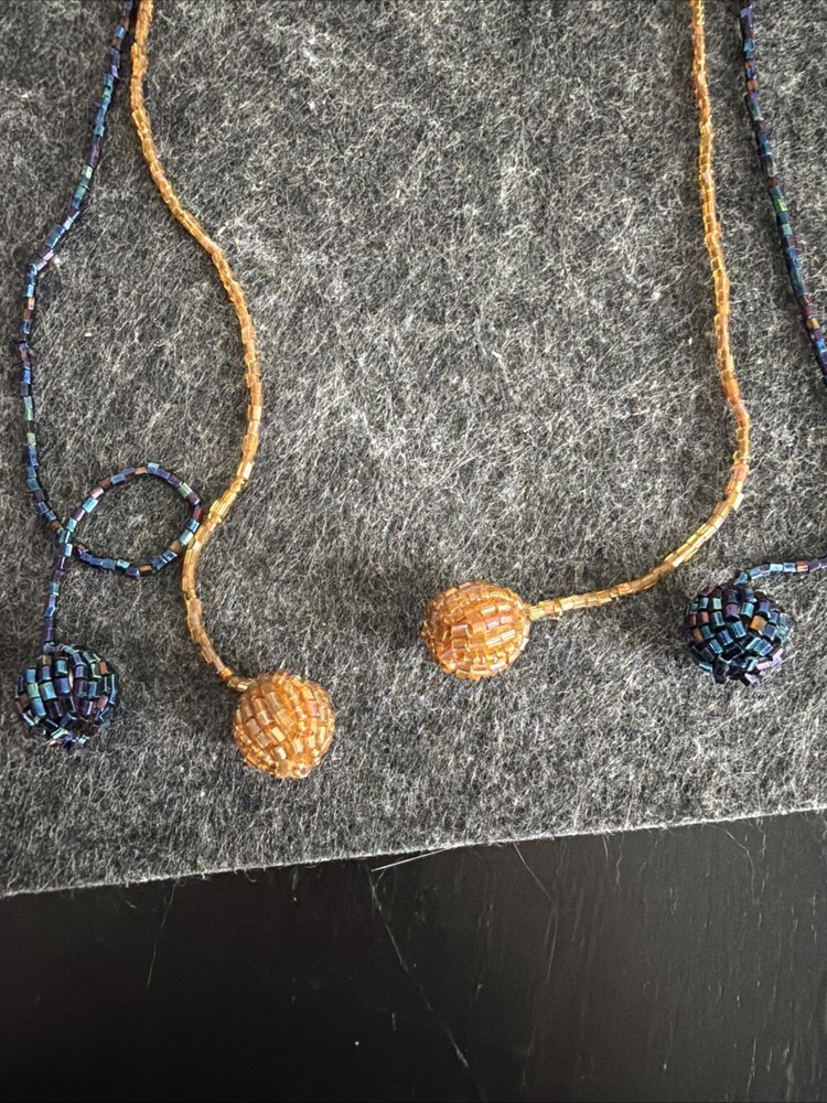Beaded Lariats (2) 32”
