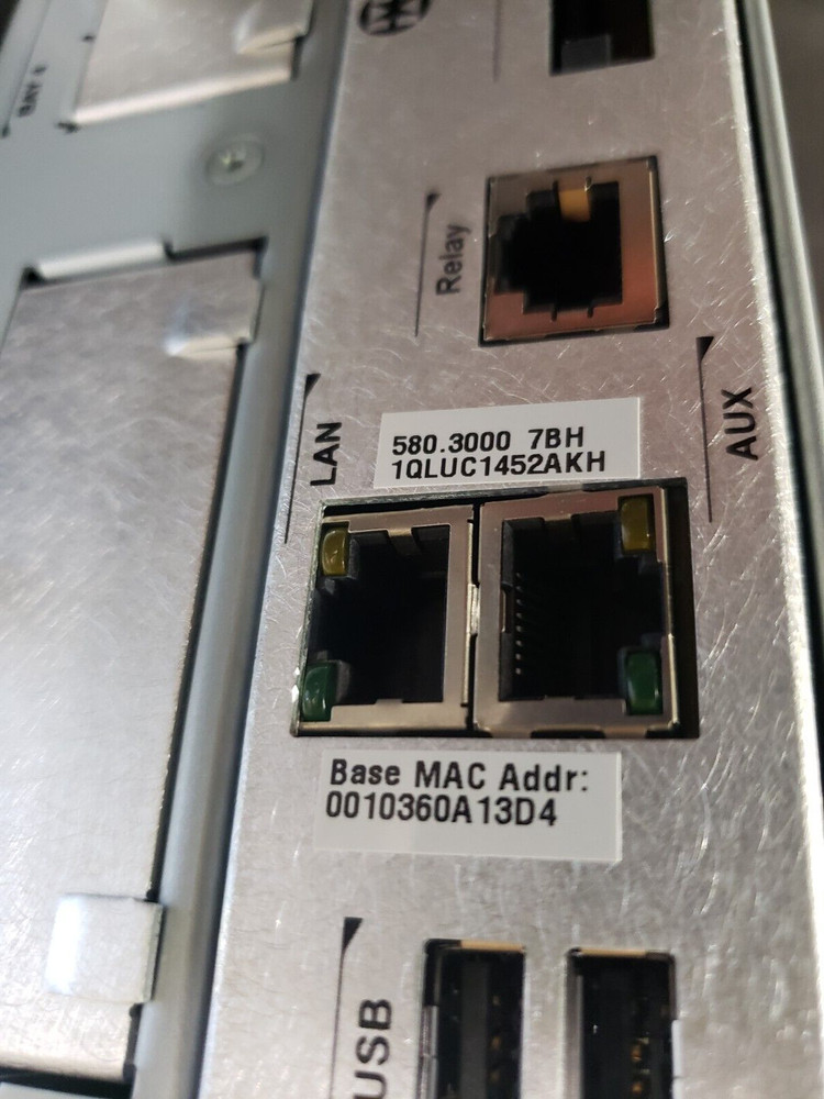 Mitel HX 5000 Processor Module Controller Base Rack Mountable 50006791 W/Bracket
