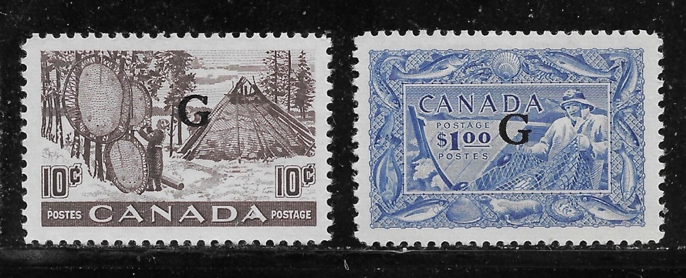 CANADA SC O21-O27 MINT NEVER HINGED // MINT LIGHTLY HINGED