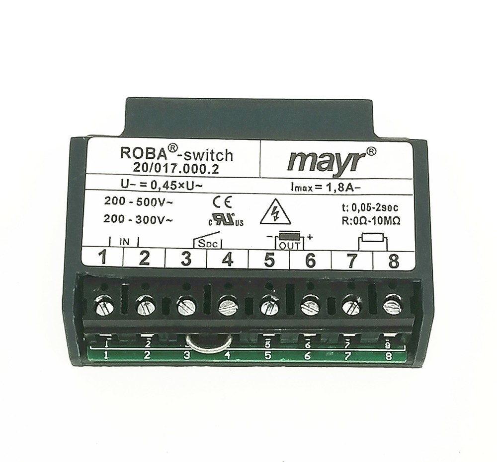 ROBA 20/017.000.2 Motor brake rectifier Rectifier module 1.8A 200-500V