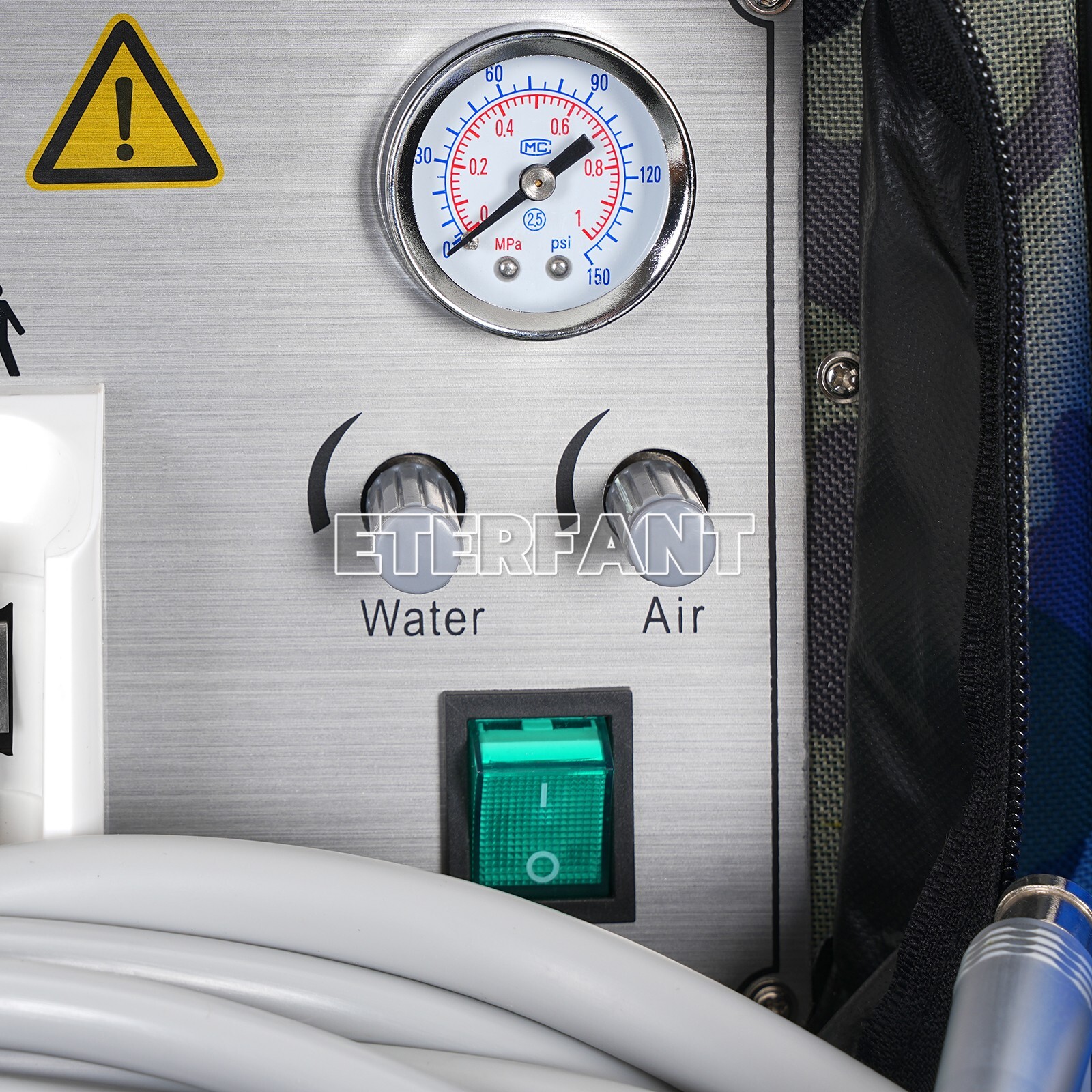 Portable Dental Delivery Unit Bag Air Compressor Suction System 4 Hole BD-401 US