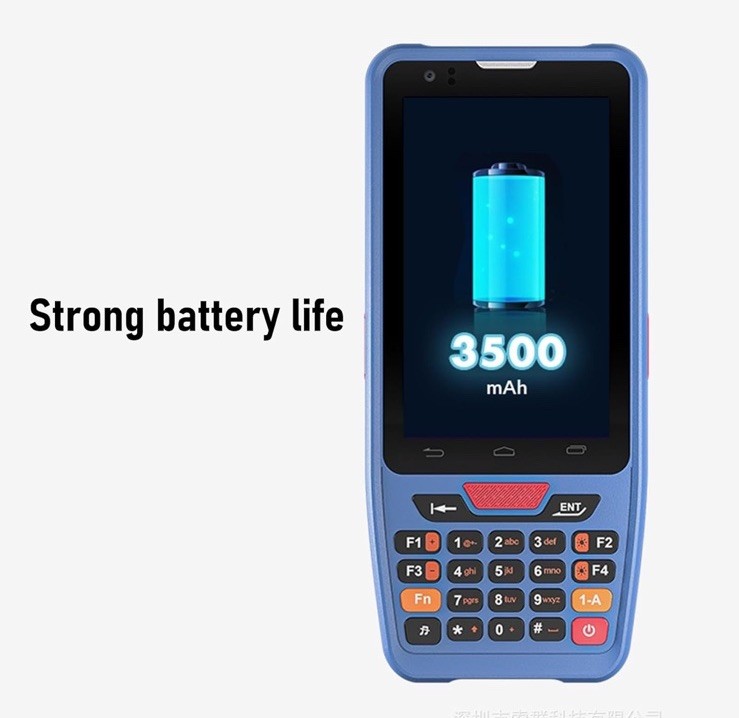 Android 12 OS Handheld Terminal 1D 2D Barcode Scanner Data Collector 4G WiFi GPS