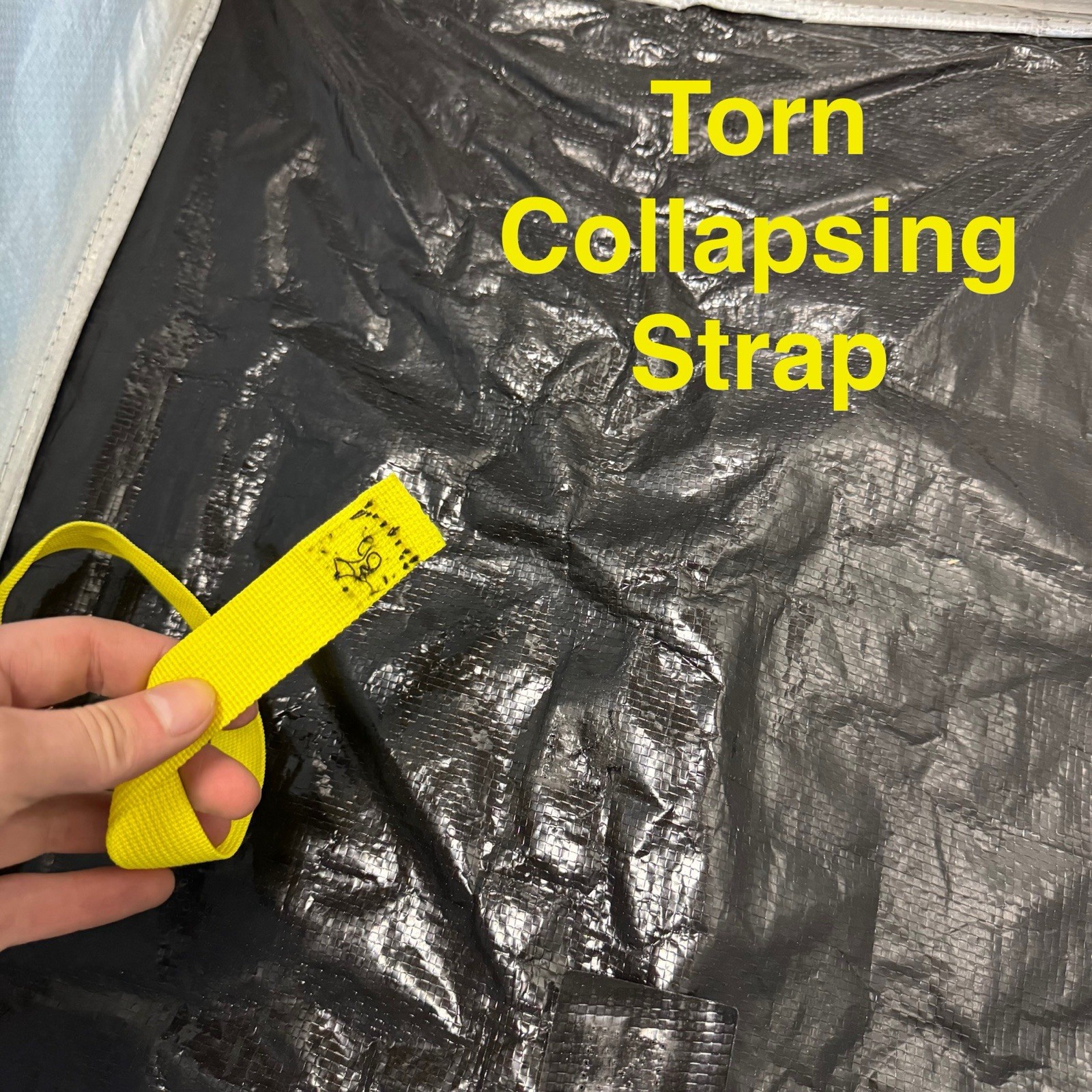 1 AMAZON COURIER DELIVERY STORAGE TOTE BAG 28x23x20 MIX COLORS *B GRADE* BULK