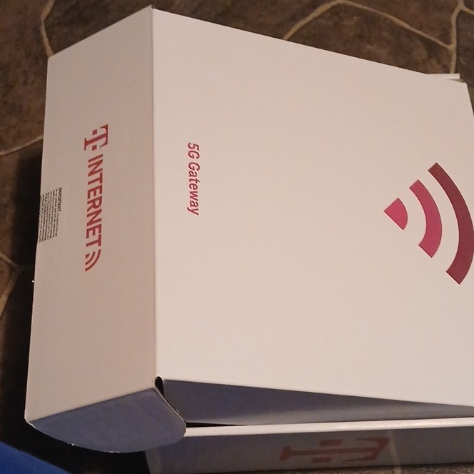 T-Mobile 5G Gateway Router Wireless Wired Ethernet USB-C White