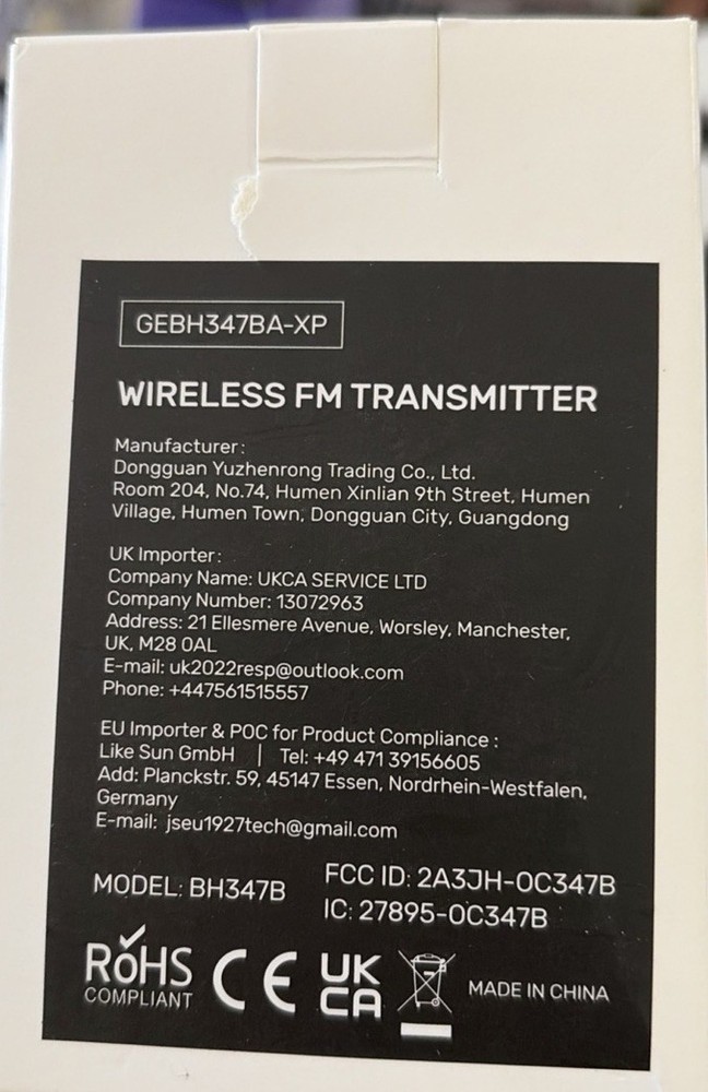wireless fm transmitter