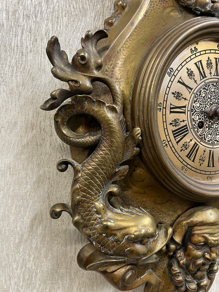 Rare Antique Gustav Becker Wall Clock *