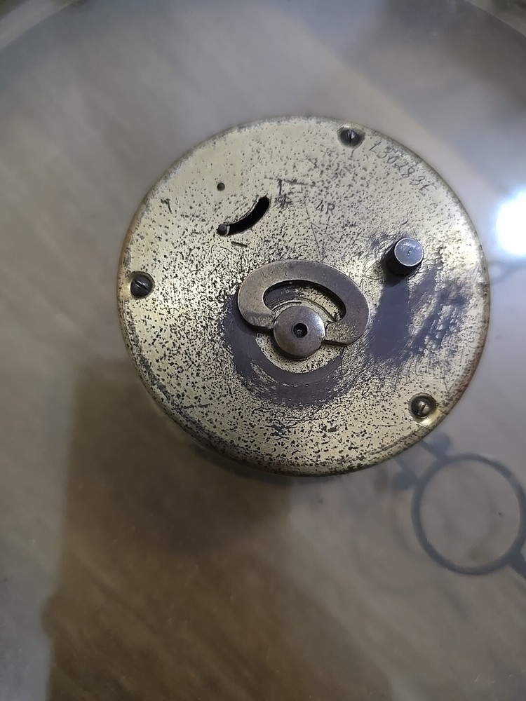 vintage MAUTHE Wall Clock / Mechanical / Wind Up