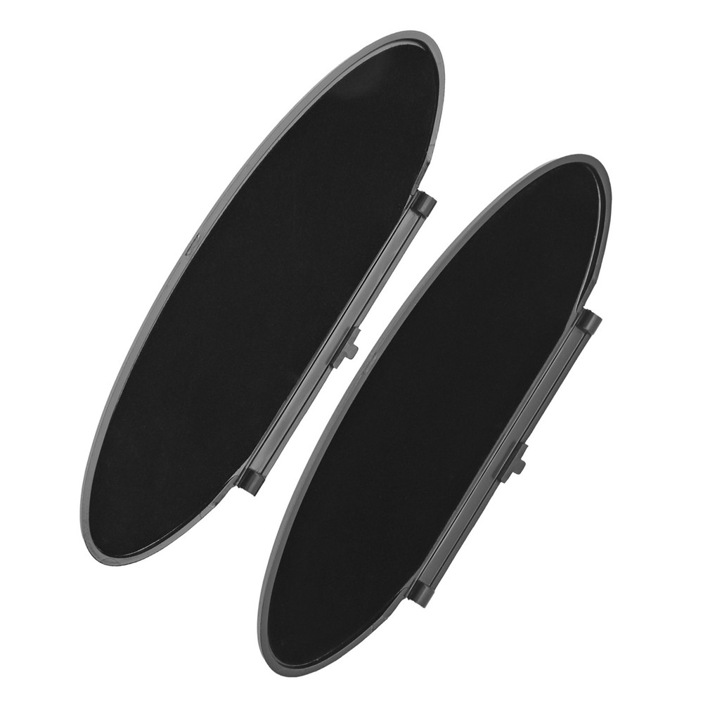2Pcs Black Sunvisor Lid Cover Durable Replacement For 986 UBNY