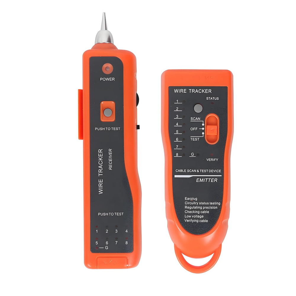 Goeco Ethernet Network Toner RJ11 RJ45 Network Cable Tester LAN Wire Tracker