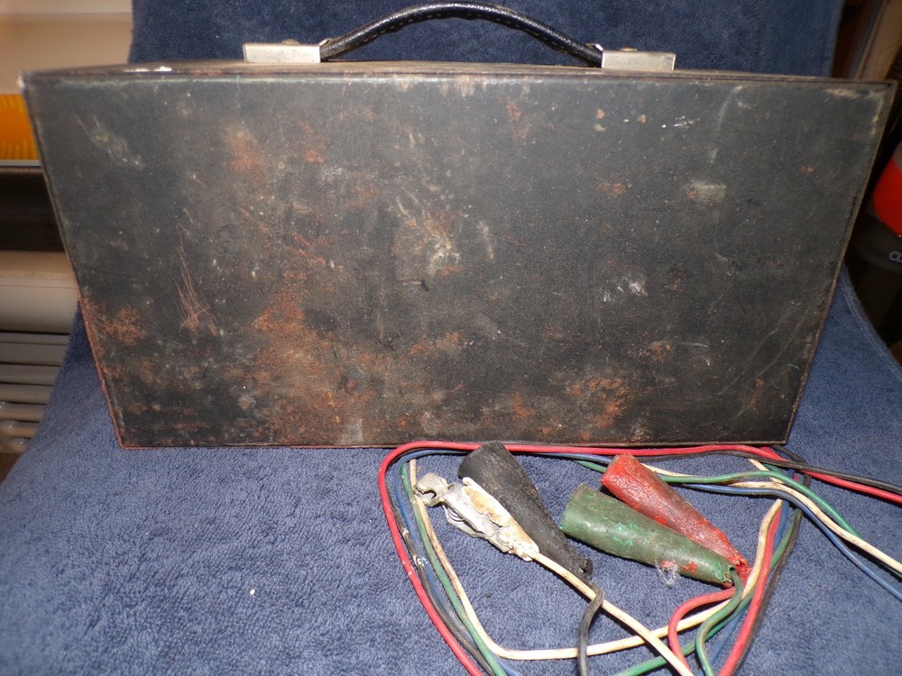 vintage micronta automatic dwell tachometer remote starter untested