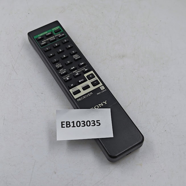 Sony RM-U253 Receiver Remote - Working, No Accessories