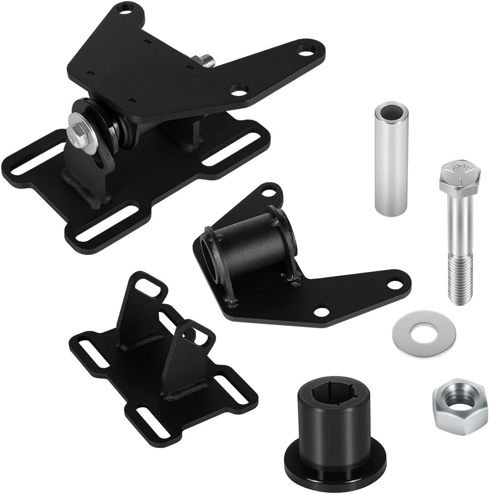 LS Conversion Engine Swap Mounts Adjustable with Hardware For GM Body 1978-1988