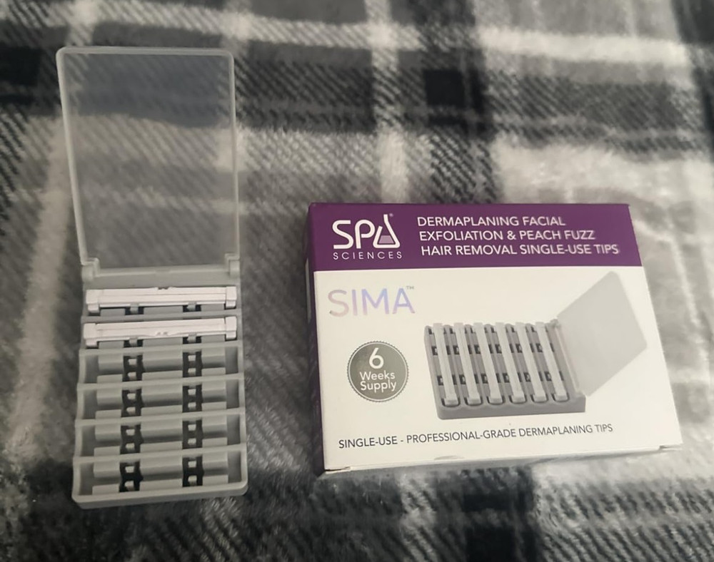Spa Sciences SIMA Dermaplaning Replacement Safety Tips, 6 Count