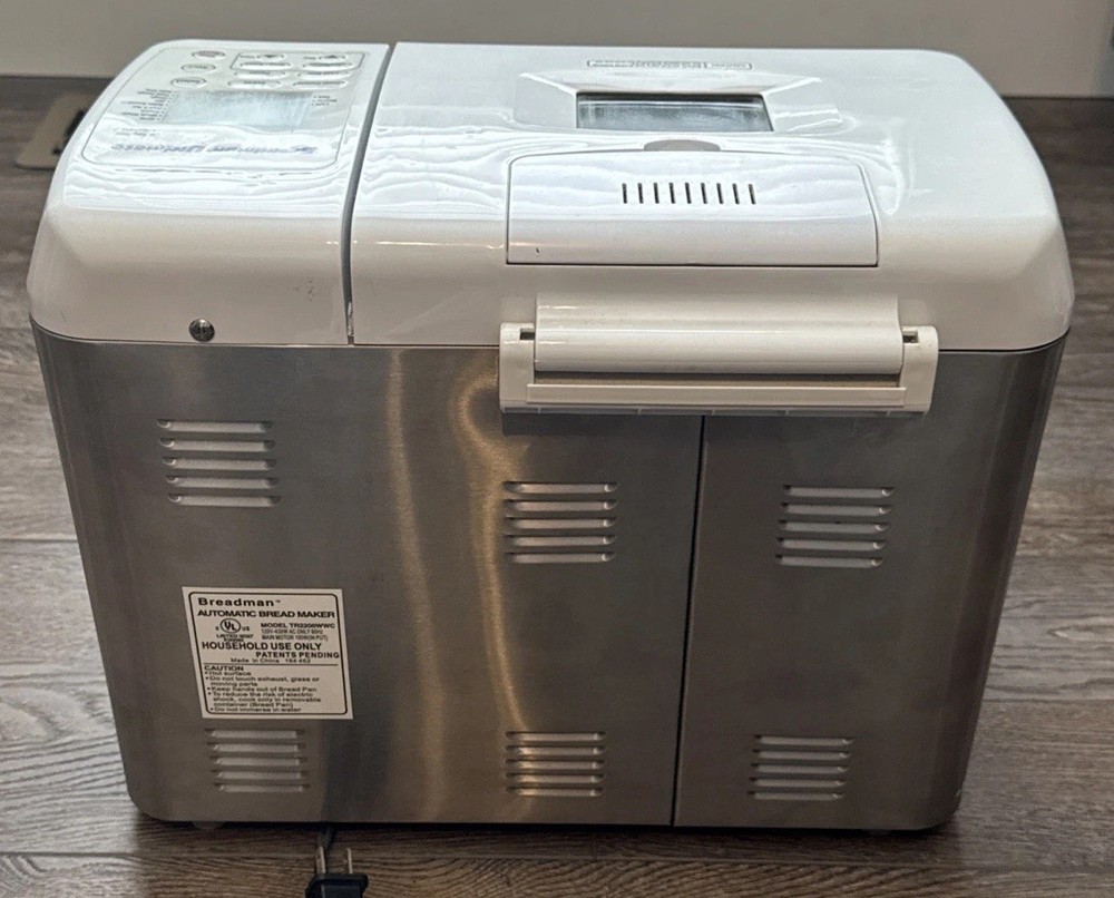 Breadman Ultimate Bread Maker Baking Automatic Machine TR2200C (Tested & Works)