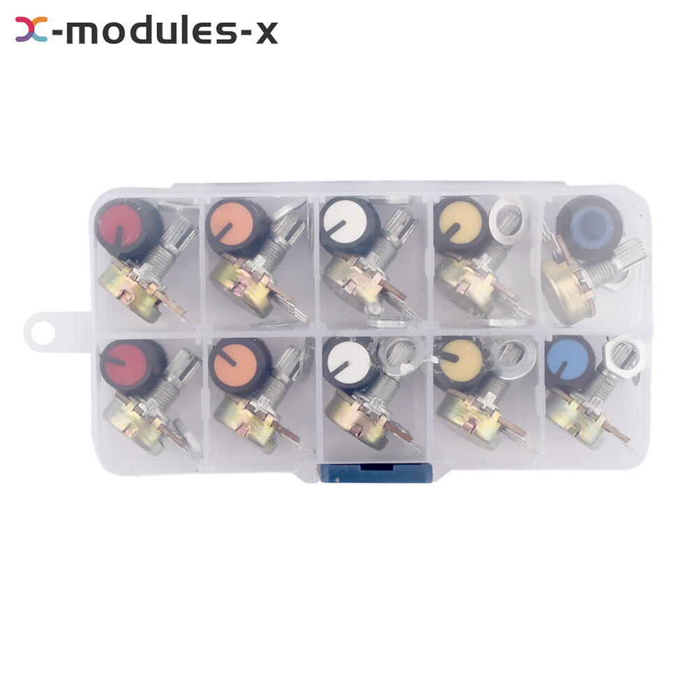 Rotating Cap Single Amplifier Adjustable Potentiometer WH148 Resistor kit DIY