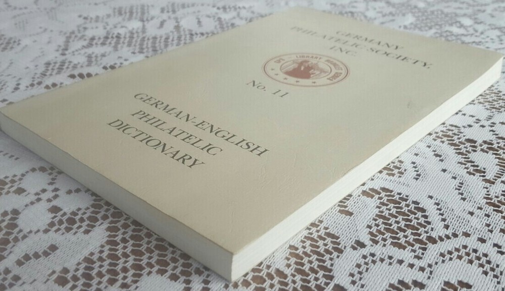 German- English Philatelic Dictionary No.11 1992 GPS Booklet Philately
