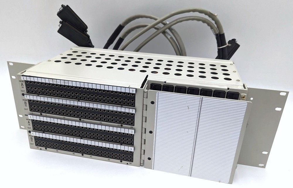 ADC Model D1M-1E1056-CP-ST 56 Circuit DSX-1 Interconnect Panel - Working Pull