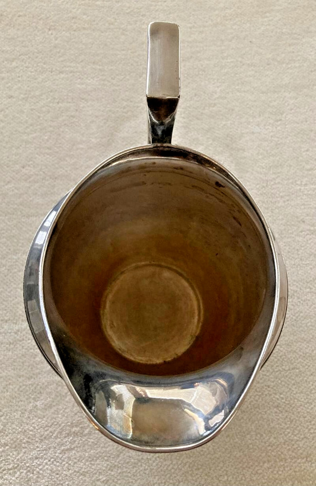 VINTAGE SILVERPLATED PITCHER by Bernard Rice's Sons-Scenes Apollo- Electroplated