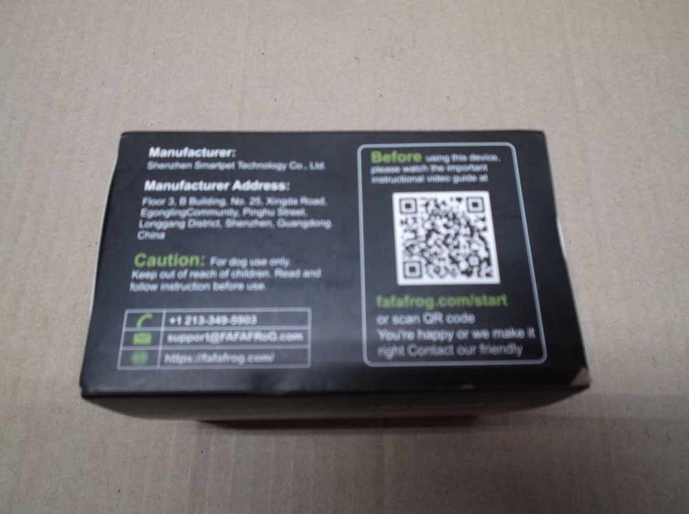 FAFA FROGSMART DOG BARK CONTROL COLLAR