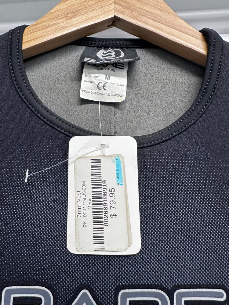 Bare 3mm Men’s Vest M