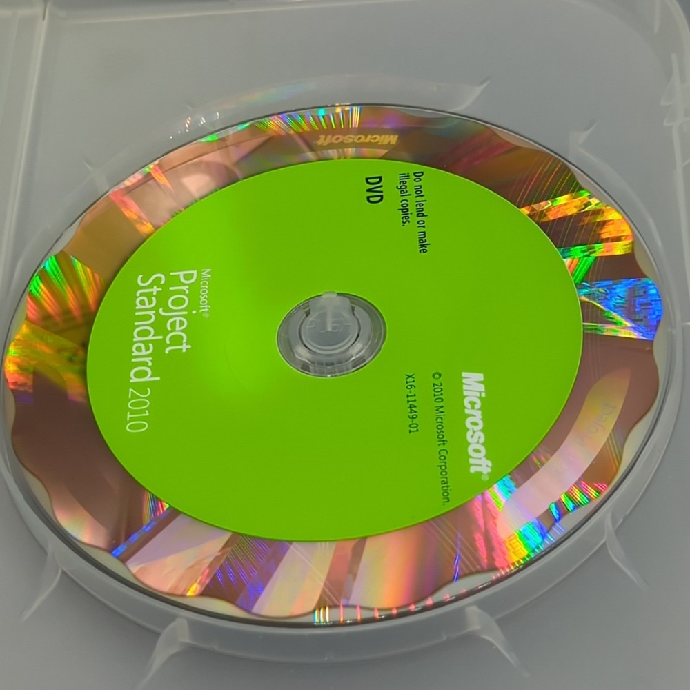 Microsoft Project Standard 2010 Full Version w/ Key in Original Retail Box