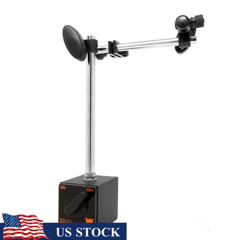 Adjustable Magnetic Base Dial Indicators Two-Arm System Precision Mounting Tool