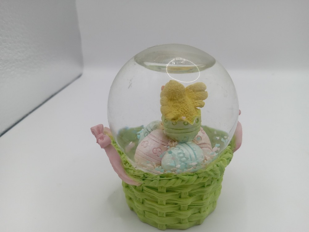 Snow Globe With Easter Chick Inside