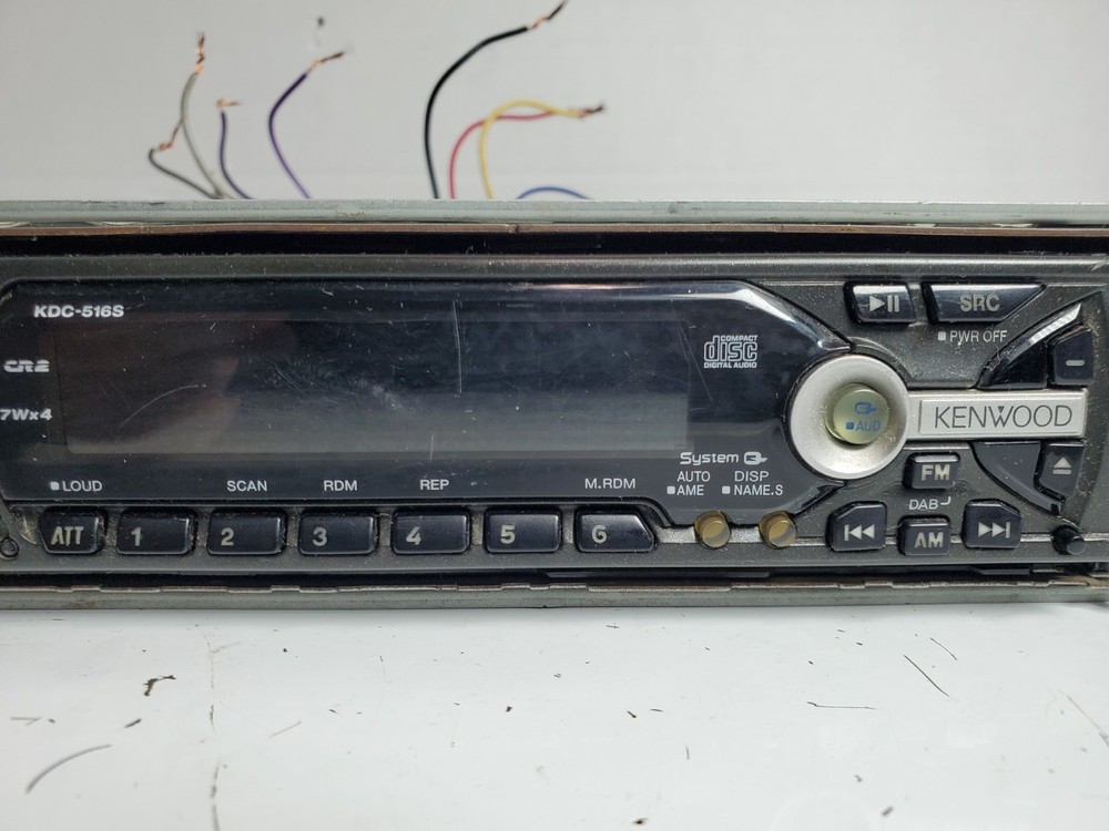 Kenwood KDC-516S Single DIN CD Player - Read Full Description