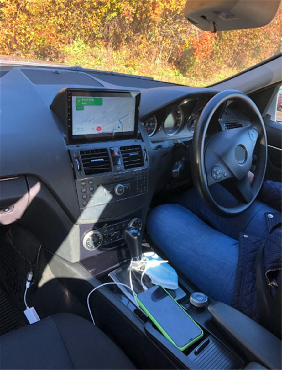 Touch Screen Car Multimedia Player USB RDS Fit For Mercedes Benz C300 2006-2011