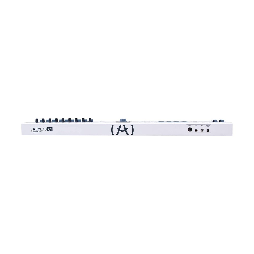 Arturia KeyLab Essential 61 MK3 - Universal MIDI Controller - 61 Key - White