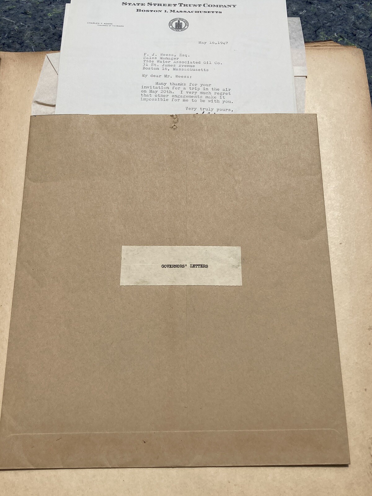 1940’s TYDOL Oil Airship Scrapbook From Oil Company *RARE*