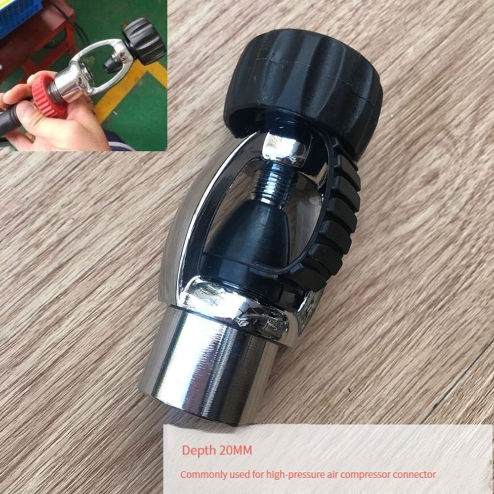 Diving Bottle Flush Connector G5/8 Cylinder Flush Connector