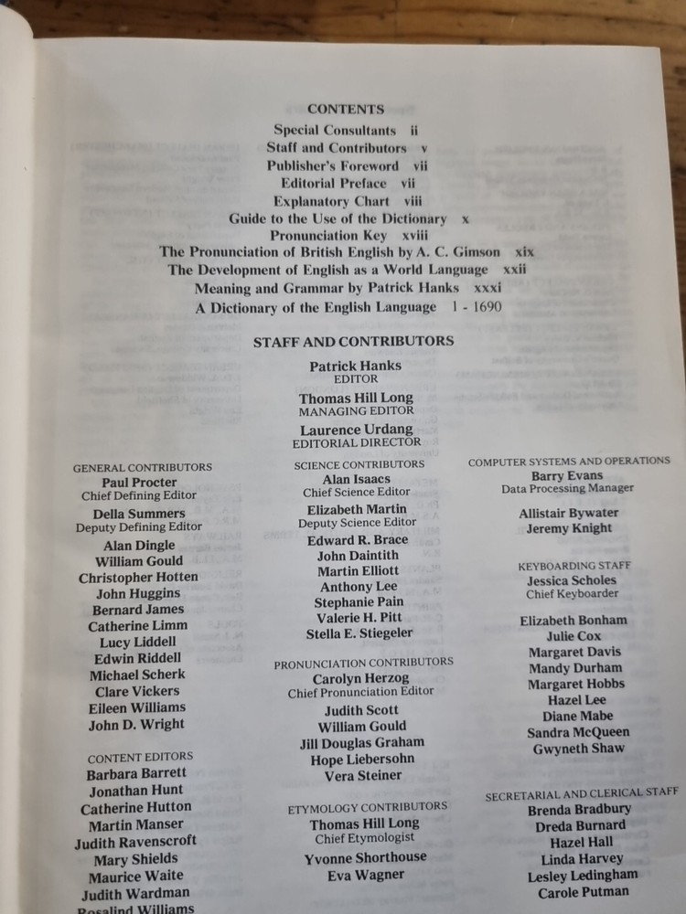 Collins English Dictionary