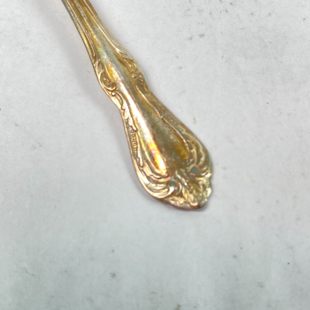 WM A Rogers Oneida Ltd Silverplated Flatware Long Spoon 5.5 Inch