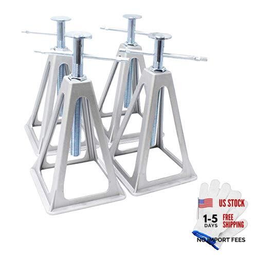 RV Stabilizers Jacks for Trailer Camper 4 Pack Aluminum Stack Jacks 6000